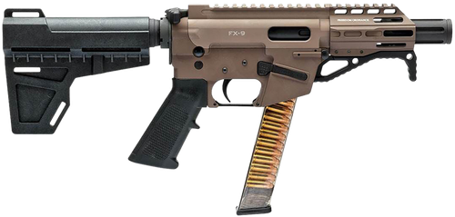 Freedom Ordnance FX9P4 9mm Luger Pistol 4" Barrel 31+1 Round Flat Dark Earth