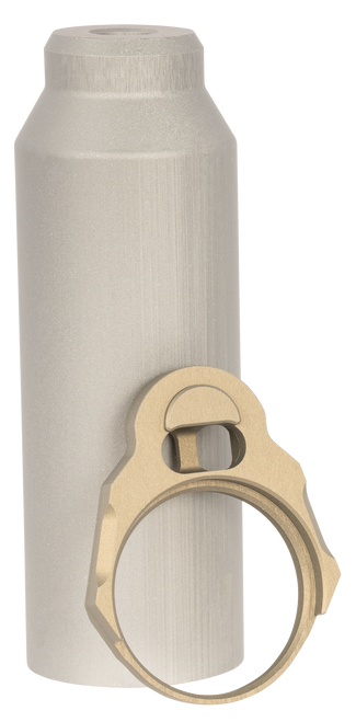 Q Honey Badger Buffer Tube Sleeve Gray