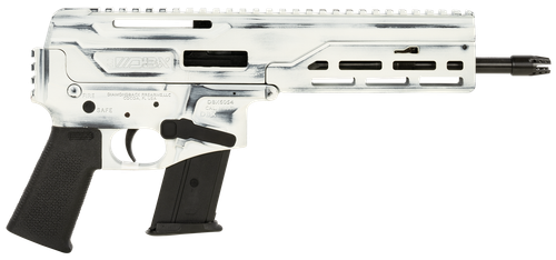Diamondback DB1614L401 DBX CF 5.7x28mm Pistol 8" Barrel 20+1 Round Battleworn Stormtrooper White