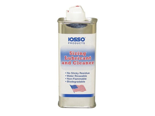 Iosso Sizing Lube and Cleaner 4 oz