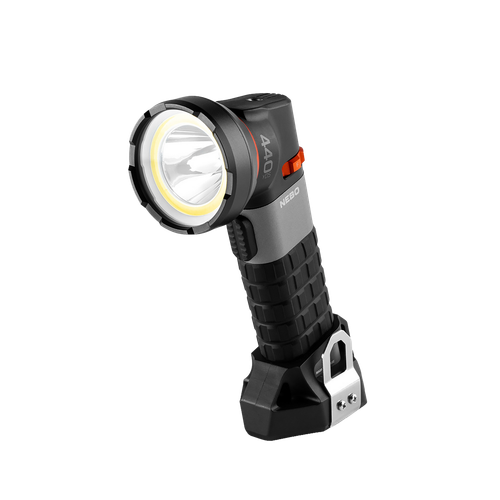 Nebo Luxtreme SL25R Spotlight Black 30/300/500 Lumens White LED/Red Flood