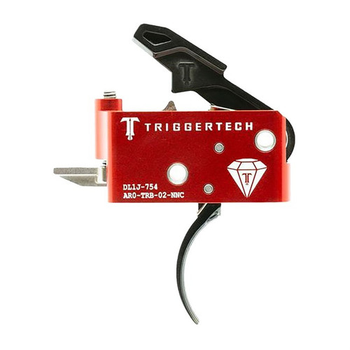 Triggertech AR Diamond Trigger, Curved, Black