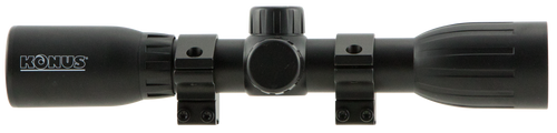 Konus Konusfire Rifle Scope 4x32mm 30/30 Reticle Matte Black
