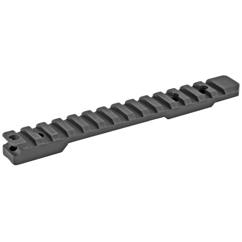 Talley 1-Piece 20 MOA Elevated Picatinny Scope Base with Anti-Cant Indicator Remington 700 Short Action Matte Black - Image 1