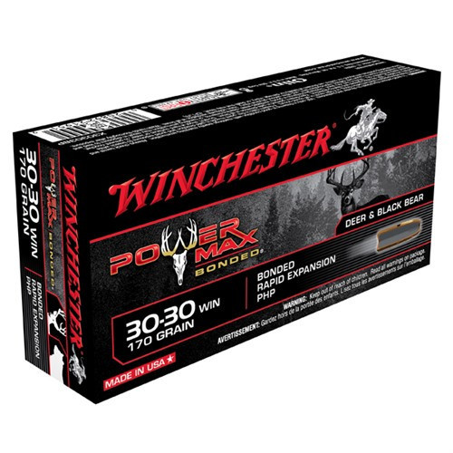 Winchester Power Max 30-30 Ammo 170 Grain PHP Box of 20