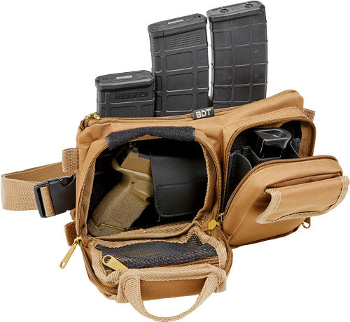 BAG/WAIST PACK W/MOLLE TANBULLDOG BDT DELUXE SATCHEL GO - Image 1