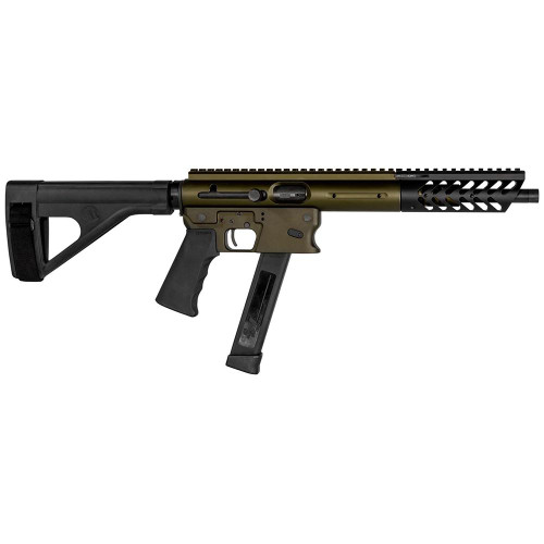 TNW Firearms Aero Survival Pistol 9mm Luger 10.25" Barrel 33+1 Round OD Green
