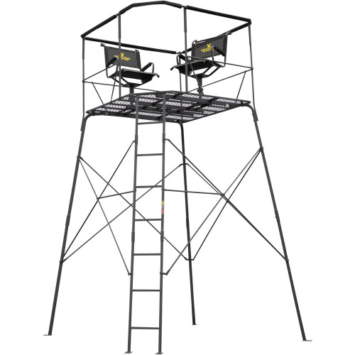 Ardisam Rivers Edge 12-Foot 2-Man Quad Pod Tower Stand