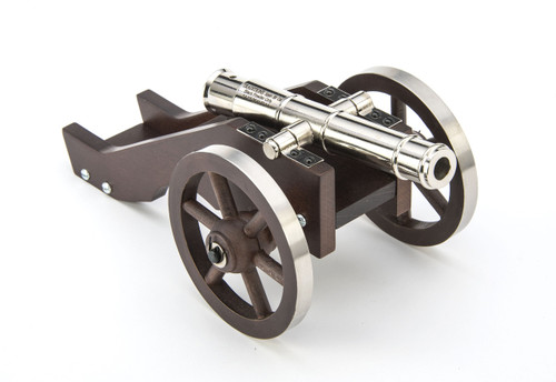 Traditions Mini Yorktown Black Powder Cannon 50 Caliber Nickel Barrel Hardoods Carriage