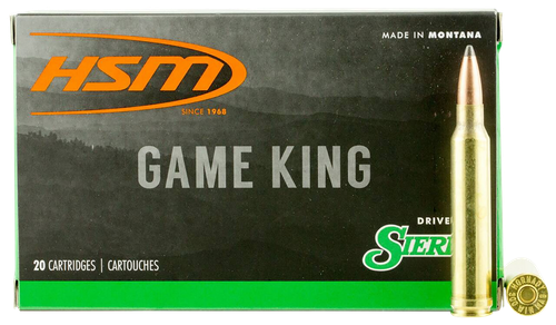 HSM 300 SAUM Ammo 180 Grain SBT Game King Box of 20