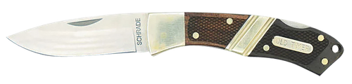 Old Timer Mountain Beaver Jr. Pocket Knife 2.5" Drop Point 9Cr17 Polished Blade Rosewood/Ebony Handle Wood