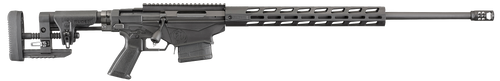 Ruger Precision Bolt Action Rifle 6.5 Creedmoor 24" Black Threaded Barrel Black Frame Black Adjustable Stock