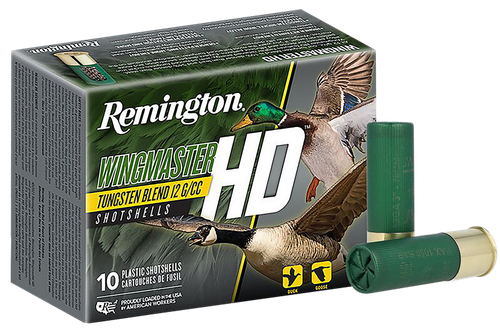Remington Wingmaster HD Shotshells 12 Gauge 3 Inch 1 1/4 Ounce #2 1450 FPS 10 Count