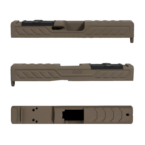 Grey Ghost Precision Glock 19 Gen5 Slide RMR Cut FDE