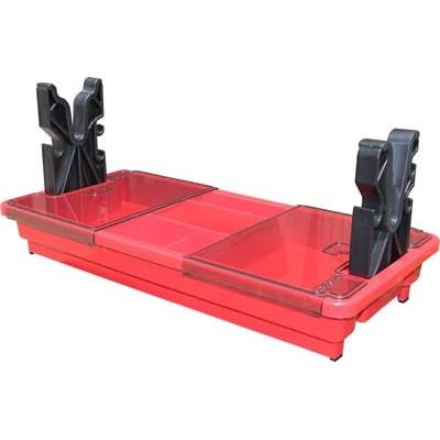 MTM Portable Rifle-Shotgun Gun Maintenance Center Plastic Red