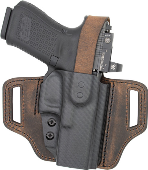 OWB HOLSTER PLY/BRN SIG P365!VERSACARRY INSURGENT THUMB BRK