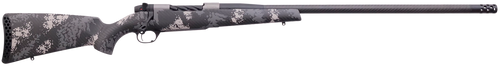 Weatherby Mark V Backcountry 2.0 Ti Carbon Bolt Action Rifle 257 Wby Mag 26" Barrel Grey and White