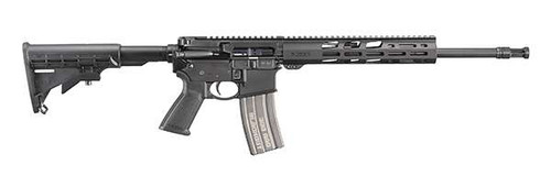 Ruger AR-556 Semi Automatic Rifle .300 BLK 16.1" Barrel Black Frame Black Free-Float Handguard Ruger AR-556 Semi Automatic Rifle .300 BLK 16.1" Barrel Black Frame Black Free-Float Handguard