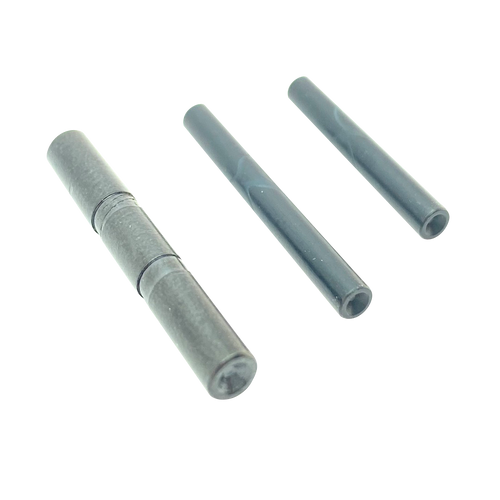 Cross Armory CRG5PSBK 3-Pin Set Dimpled Glock Gen5 17/19/26/34 Black Steel