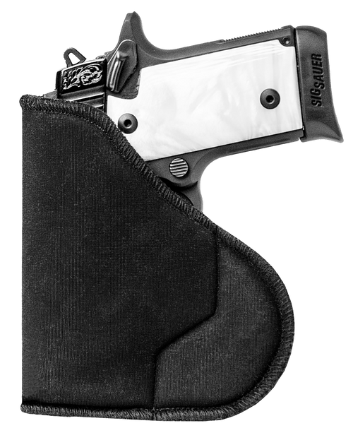 Sentry 35WB07BK HexGrip IWB Holster Black Glock 17/20/22 Ambidextrous