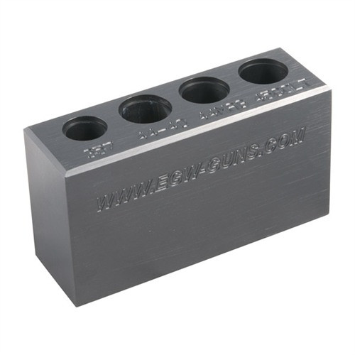 EGW 4 Hole Cowboy Chamber Checker Max Cartridge Gauge 357 Magnum, 44-40 WCF, 44 Remington Magnum, 45 Colt(Long Colt)