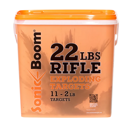 Sonic Boom Exploding Rifle Target 2 lb 11 Count