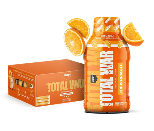 Redcon1 Total War Ready To Drink Orange Crush 12 Pack