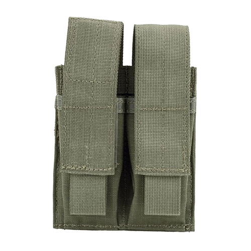 Unknown Brand Double Pistol Magazine Pouch Olive Drab