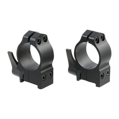 Warne Maxima Ruger #1 1" Medium Matte Black Scope Rings