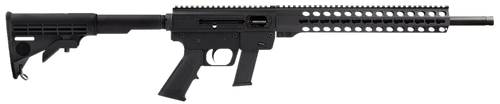Just Right Carbines Gen3 Bolt Action Rifle .45 ACP 17" Threaded Barrel Black Stock