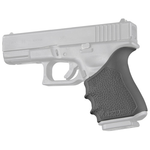 Hogue HandALL Beavertail Grip Sleeve Glock 19 23 Gen 3-4 Black