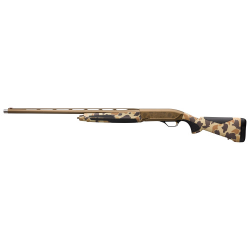 Browning Maxus II Wicked Wing Semi Automatic 12 Gauge Shotgun 26" Vintage Tan Camo Barrel - Image 1
