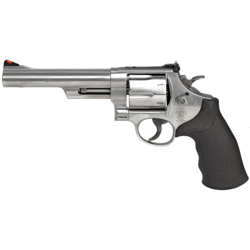 Smith & Wesson Model 629 .44 Magnum Revolver 6" Barrel 6rd Capacity Stainless Steel Frame Black Grip - Image 1