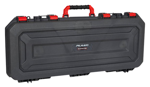 Plano PLA11836R Rifle Case 36" Gray with Red Accents