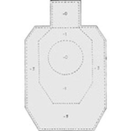 Speedwell Official IDPA Targets Paper Targets 22" x 34" 100PK Speedwell Official IDPA Targets Paper Targets 22" x 34" 100PK