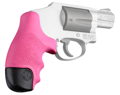 Hogue Grips Smith & Wesson J Frame Round Butt Centennial Bodyguard Polymer Pink