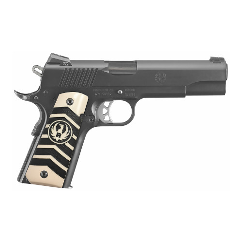 Ruger SR1911 10mm Auto Pistol 5" Barrel 8+1 Round Black Nitride Slide Black Grip Frame