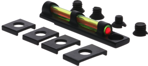 TRUGLO Tru-Bead Front Sight Universal Fits Shotgun with Vent Rib Dual Color Fiber Optic Red/Green