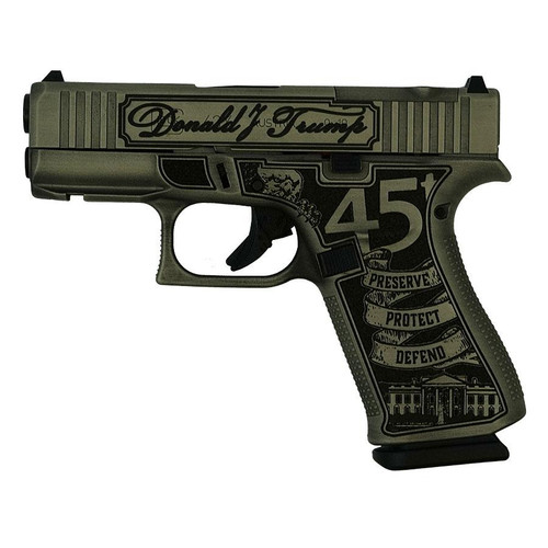 Glock 43x MOS 9mm Luger Pistol 3.41" Barrel 10+2 Round Black Glock 43x MOS 9mm Luger Pistol 3.41" Barrel 10+2 Round Black
