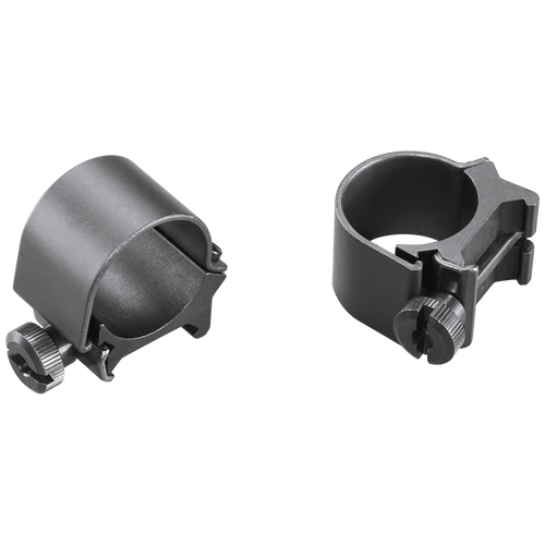 Weaver Top Mount Weaver 1" Scope Rings Matte Black Low