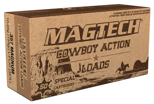 Magtech 357 Magnum Ammo 158 Grain Lead Flat Nose Box of 50