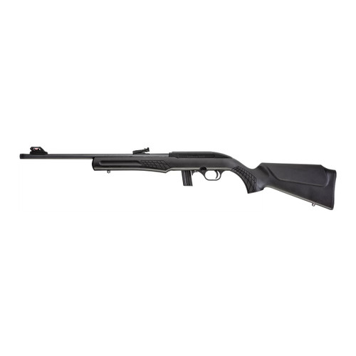 Rossi RS22 Semi Automatic Rifle 22 Long Rifle 18" Black Threaded Barrel Black Frame Black Monte Carlo Stock