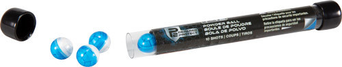 Umarex USA T4E P2P .50 Caliber Powder Balls, Blue/White, 10-Pack