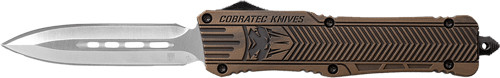 Cobratec Knives CTK1 OTF Knife 2.75" Bronze