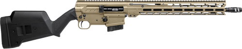 CMMG Dissent BR4 Bolt Action Rifle 6mm ARC 16.1" Black Nitride Threaded Barrel Coyote Tan Cerakote Receiver Black Synthetic Stock
