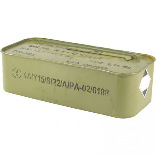 Century Arms 7.62x39mm Ammo 123 Grain FMJ Steel Case 700rd can Century Arms 7.62x39mm Ammo 123 Grain FMJ Steel Case 700rd can