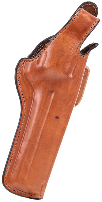 Bianchi 10301 5BHL Thumbsnap OWB Holster Tan Leather Right Hand