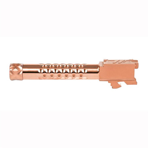 Zev Technologies Barrel Glock 19 Gen 1-5 9mm Luger 1/2x28 Bronze Zev Technologies Barrel Glock 19 Gen 1-5 9mm Luger 1/2x28 Bronze