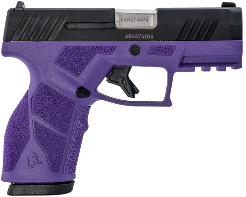 Taurus GX2 9mm Luger Pistol 3.38" Barrel 13+1 Round Dark Purple Frame Matte Black Slide