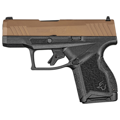 Taurus GX4 9mm Luger Pistol 3.06" Barrel 11+1 Round Coyote Brown Slide Matte Stainless Frame